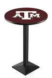 L217 Black Wrinkle Texas A&M Aggies Pub Table