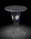 L218 United States Navy Lighted Pub Table | LED United States Military Navy Outdoor Pub Table