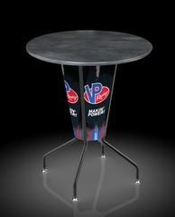 L218 VP Racing Lighted Pub Table | LED VP Racing Outdoor Pub Table