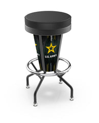 L5000 United States Army Lighted Bar Stool | LED United States Military Army Outdoor Bar Stool