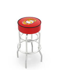 Traditional Red and Yellow U.S. Marines L7C1 Bar Stool | U.S. Marines L7C1 Counter Stool