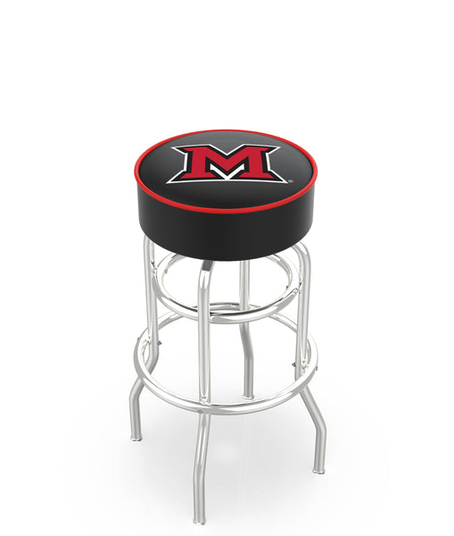 Miami RedHawks L7C1 Bar Stool | MUOH RedHawks L7C1 Counter Stool