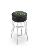North Dakota State Bison Black L7C1 Bar Stool | North Dakota State Bison L7C1 Counter Stool