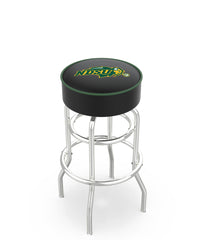 North Dakota State Bison Black L7C1 Bar Stool | North Dakota State Bison L7C1 Counter Stool