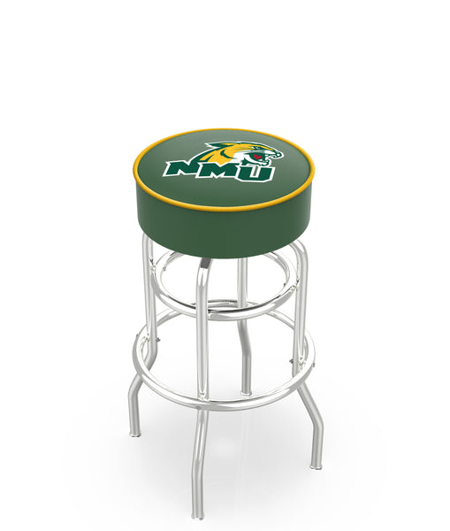 Northern Michigan Wildcats L7C1 Bar Stool | NMU Wildcats L7C1 Counter Stool