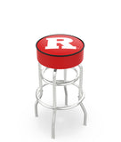 Rutgers Scarlet Knights L7C1 Bar Stool | Rutgers Scarlet Knights L7C1 Counter Stool