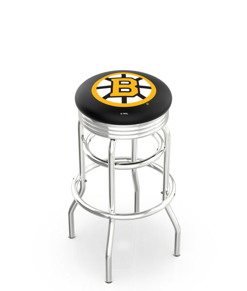 Boston Bruins NHL L7C3C Bar Stool | Boston Bruins NHL Hockey L7C3C Counter Stool