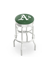 Oakland Athletics MLB L7C3C Bar Stool | Oakland Athletics Major League Baseball L7C3C Counter Stool