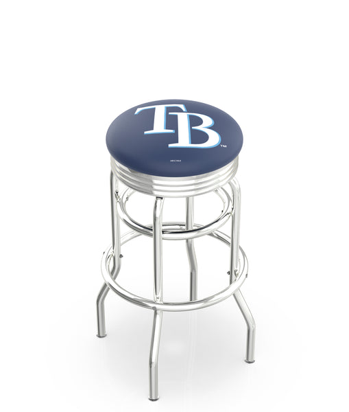 Tampa Bay Rays MLB L7C3C Bar Stool | Tampa Bay Rays Major League Baseball L7C3C Counter Stool