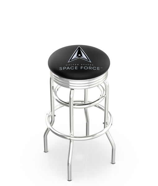 United States Space Force L8C3C Backless Bar Stool | United States Space Force Backless Counter Bar Stool