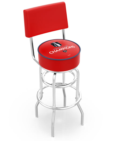 Florida Panthers 2024 Stanley Cup Champions L7C4 Retro Bar Stool | Florida Panthers 2024 Stanley Cup Counter Bar Stool