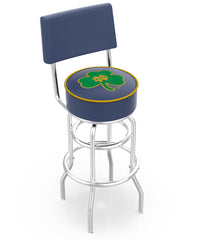 Notre Dame Shamrock L7C4 Bar Stool