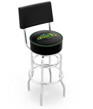 North Dakota State University Black 25" or 30" L7C4 Bar Stool