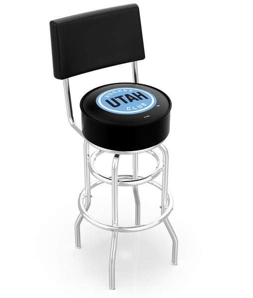 Utah Hockey Club L7C4 Retro Bar Stool | Utah Hockey Club Counter Bar Stool