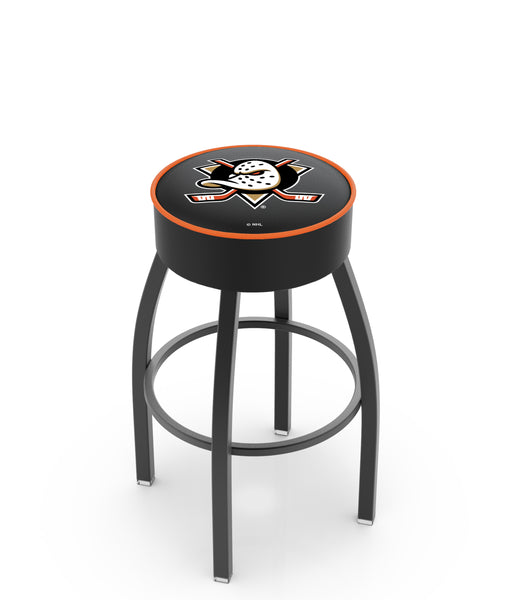 Anaheim Ducks L8B1 Backless Bar Stool | Anaheim Ducks NHL Backless Counter Bar Stool