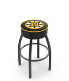 Boston Bruins L8B1 Backless Bar Stool | Boston Bruins NHL Backless Counter Bar Stool