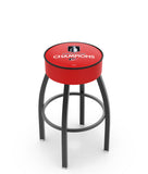 Carolina Hurricanes 2026 Stanley Cup Champions L8B1 Backless Bar Stool | Carolina Hurricanes 2026 Stanley Cup NHL Backless Counter Bar Stool