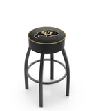 University of Colorado L8B1 Backless Bar Stool | University of Colorado Backless Counter Bar Stool