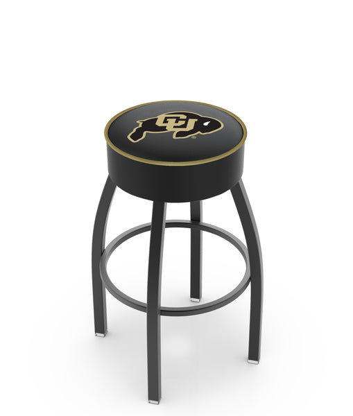 University of Colorado L8B1 Backless Bar Stool | University of Colorado Backless Counter Bar Stool