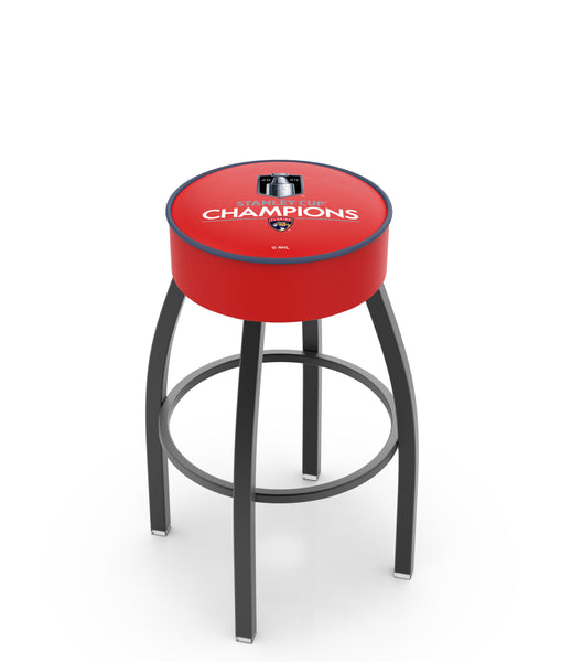 Florida Panthers 2024 Stanley Cup Champions L8B1 Backless Bar Stool | Florida Panthers 2024 Stanley Cup NHL Backless Counter Bar Stool