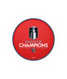 Florida Panthers 2025 Stanley Cup Champions L8B1 Backless Bar Stool | Florida Panthers 2025 Stanley Cup NHL Backless Counter Bar Stool