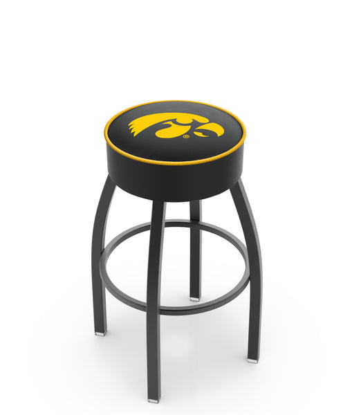 University of Iowa L8B1 Backless Bar Stool | University of Iowa Backless Counter Bar Stool