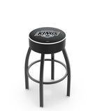 Los Angeles Kings L8B1 Backless Bar Stool | Los Angeles Kings NHL Backless Counter Bar Stool