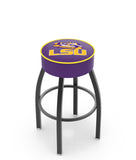 Louisiana State University L8B1 Backless Bar Stool | Louisiana State University Backless Counter Bar Stool