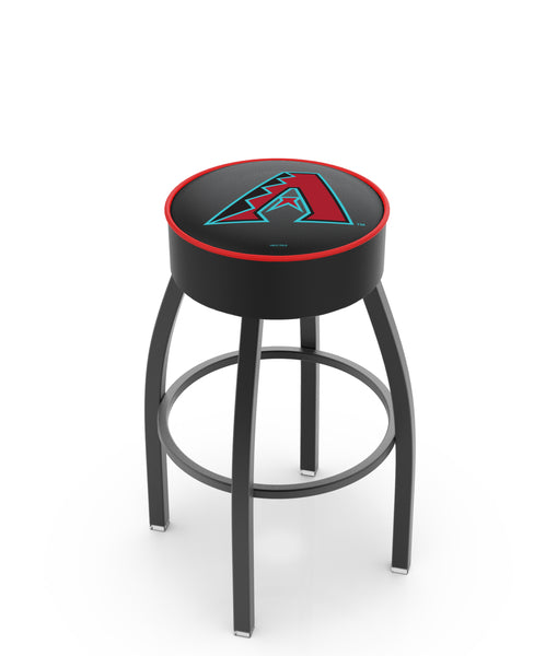 Arizona Diamondbacks L8B1 Backless MLB Bar Stool | Arizona Diamondbacks Major League Baseball Team Backless Counter Bar Stool