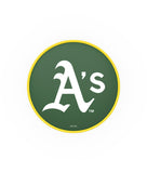 Oakland Athletics L8B1 Backless MLB Bar Stool | Oakland Athletics Major League Baseball Team Backless Counter Bar Stool