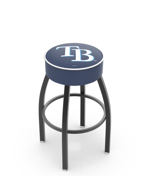Tampa Bay Rays L8B1 Backless MLB Bar Stool | Tampa Bay Rays Major League Baseball Team Backless Counter Bar Stool