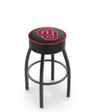 Oklahoma University L8B1 Backless Bar Stool | Oklahoma University Backless Counter Bar Stool