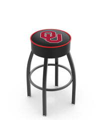Oklahoma University L8B1 Backless Bar Stool | Oklahoma University Backless Counter Bar Stool