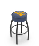 West Virginia University L8B1 Backless Bar Stool | West Virginia University Backless Counter Bar Stool