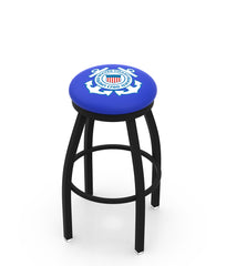 U.S. Coast Guard L8B2B Backless Bar Stool | United States Military Coast Guard Counter Stool