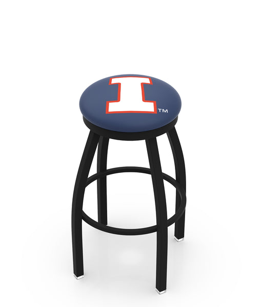 Illinois Fighting Illini L8B2B Backless Bar Stool | Illinois Fighting Illini Backless Counter Bar Stool
