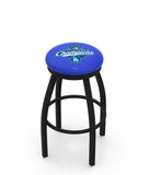 Los Angeles Dodgers 2025 World Series Champions  Swivel Counter Stool L8B2B Backless Bar Stool | Los Angeles Dodgers World Series Champion Backless Counter Bar Stool