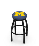 University of Michigan Wolverines L8B2B Backless Bar Stool | University of Michigan Wolverine Backless Counter Bar Stool
