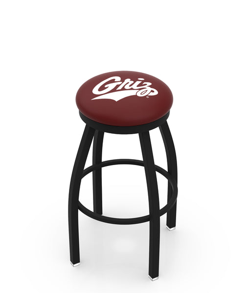 University of Montana Grizzlies L8B2B 25" 30" or 36" Backless Bar Stool