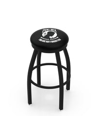 U.S. POW/MIA L8B2B Backless Bar Stool | United States Military POW/MIA Backless Counter Bar Stool