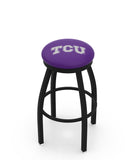 Texas Christian University Horned Frogs L8B2B Backless Bar Stool | Texas Christian University Horned Frogs Backless Counter Bar Stool