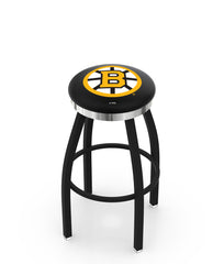 Boston Bruins L8B2C Backless Bar Stool | Boston Bruins Backless Counter Bar Stool