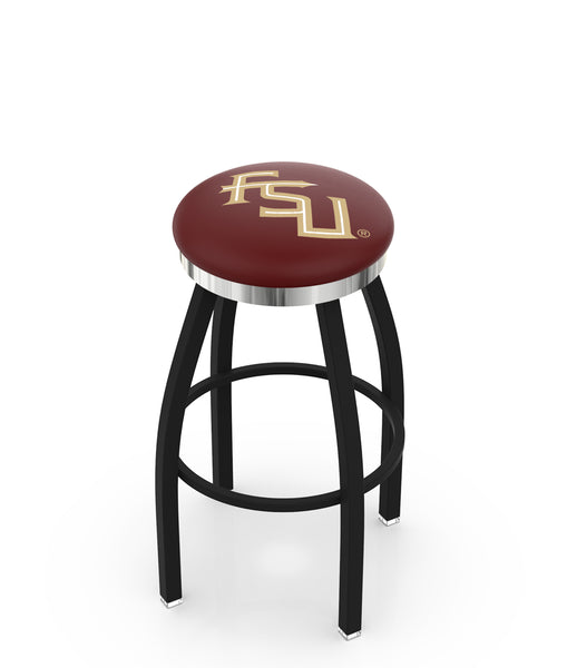 Florida State Seminoles Script L8B2C Backless Bar Stool | Florida State Seminoles Script Backless Counter Bar Stool