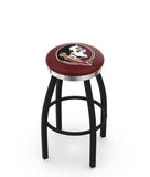 Florida State Seminoles Head L8B2C Backless Bar Stool | Florida State Seminoles Head Script Backless Counter Bar Stool