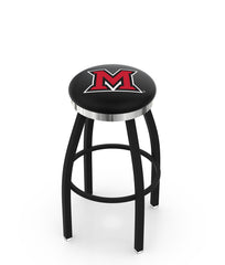 Miami University RedHawks L8B2C Backless Bar Stool |Miami University RedHawks Backless Counter Bar Stool