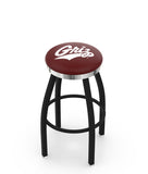 University of Montana Grizzlies L8B2C Backless Bar Stool | University of Montana Grizzlies Backless Counter Bar Stool
