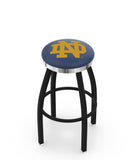 Notre Dame ND Script L8B2C Backless Bar Stool | ND Script Backless Counter Bar Stool