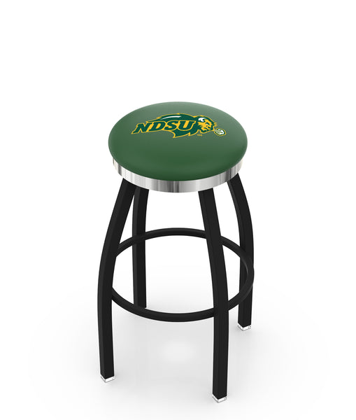North Dakota State University Bison L8B2C Backless Bar Stool | North Dakota State University Bison Backless Counter Bar Stool