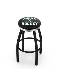 University of North Dakota Fighting Hawks Nodak Hockey L8B2C Backless Bar Stool | Nodak Hockey Backless Counter Bar Stool