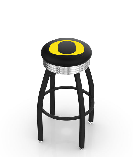 University of Oregon Ducks L8B3C Backless Bar Stool | Oregon Ducks Backless Counter Bar Stool